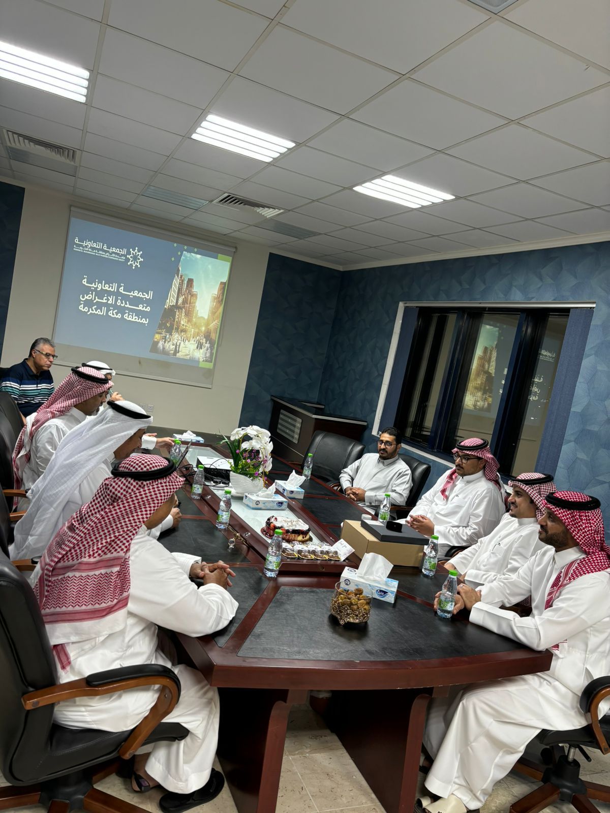 زيارة مدير عام الأسر المنتجة ببنك التنمية