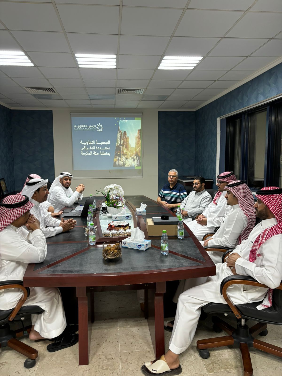 زيارة مدير عام الأسر المنتجة ببنك التنمية